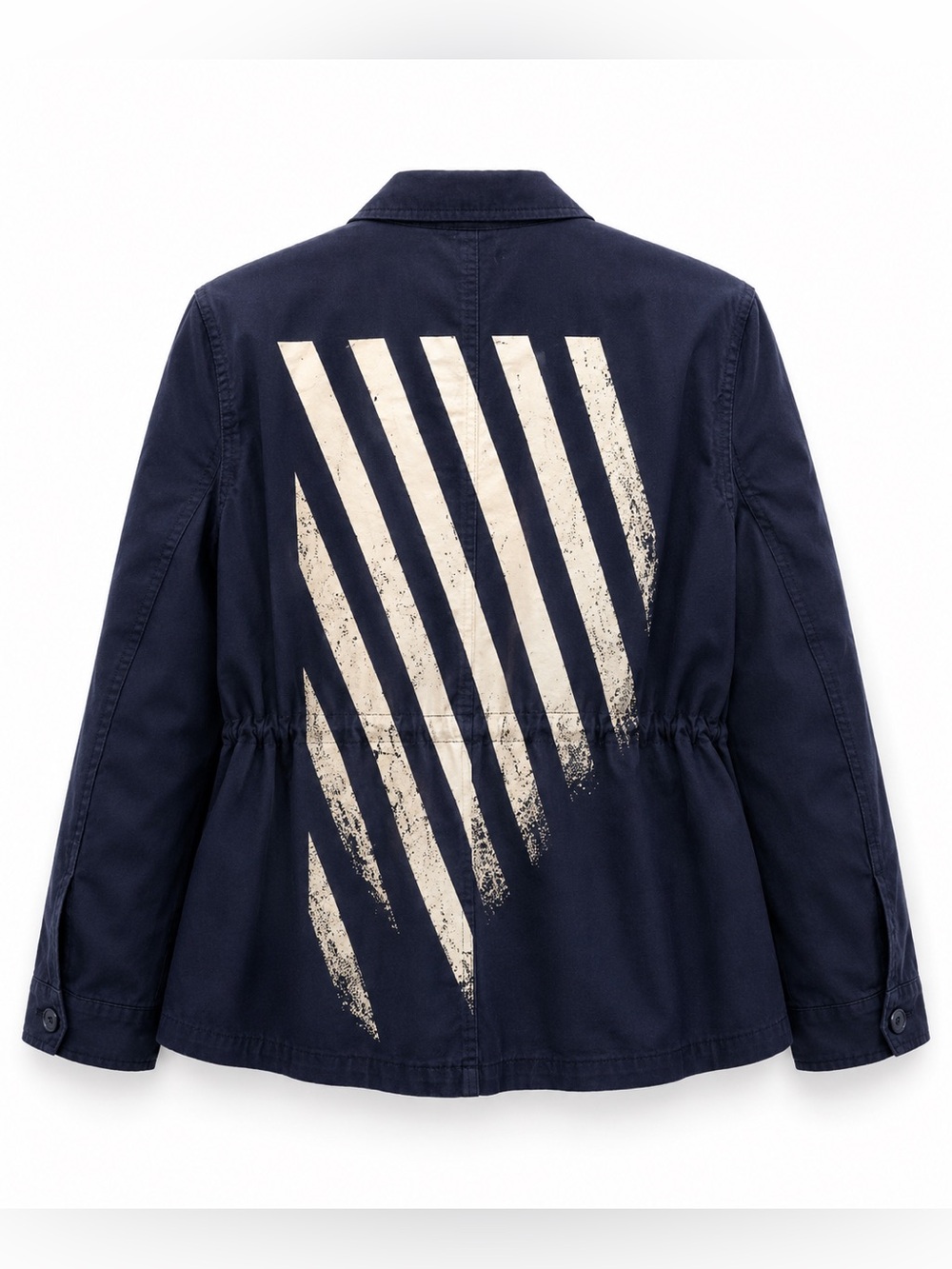 GAP Navy Americana Utility Jacket Coastal Luxe Military Anorak - Picture 5 of 5